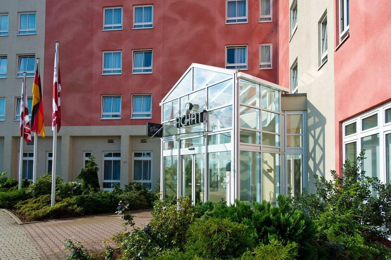 Achat Hotel Schwarzheide Lausitz Exterior foto